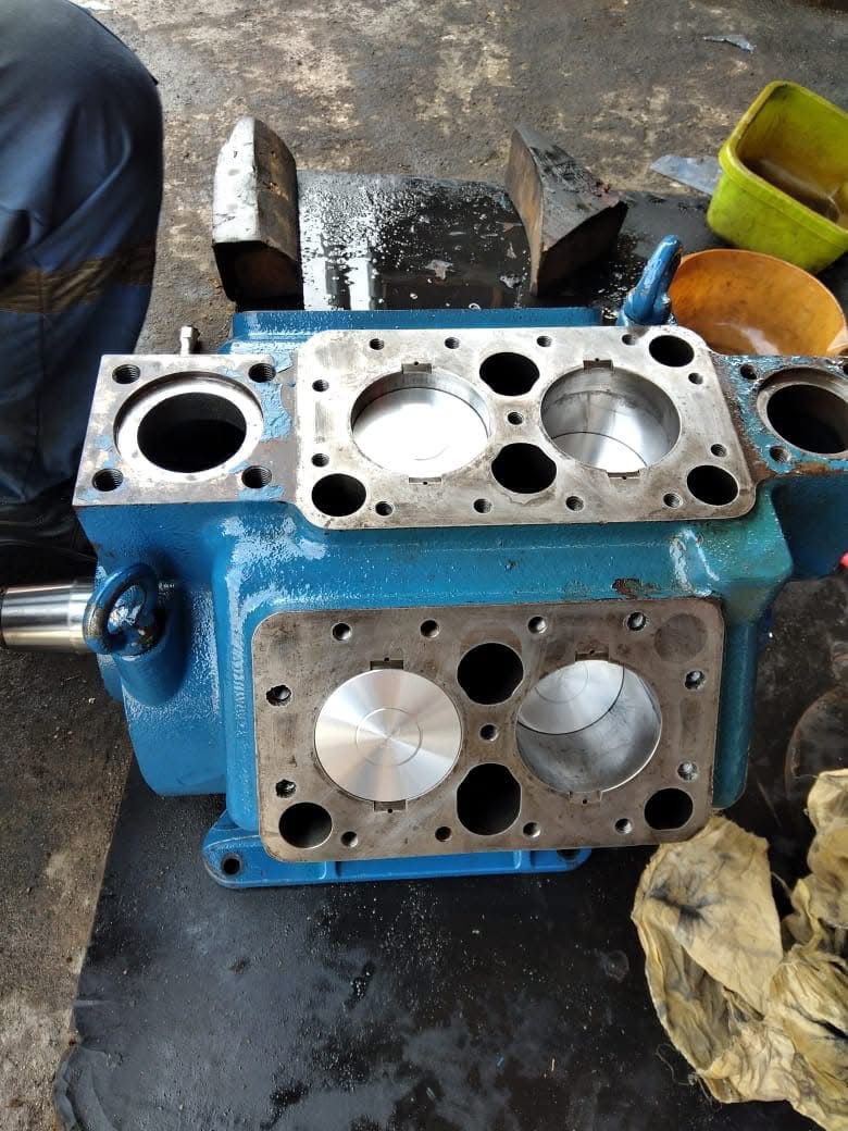 Generator engine block overhaul