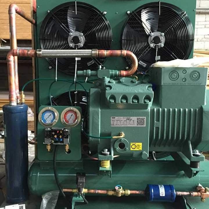 Green Bitzer condensing unit